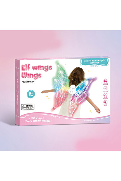 Choice لعبة أجنحة فراشة كهربائية، أجنحة جنية متحركة مع ضوء وموسيقى، أجنحة خرا...