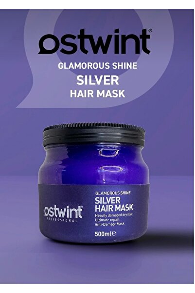 Ostwint Silver Hair Mask Boyalı Saçlar İçin Renk Koruma & Parlaklık & Yoğun B...