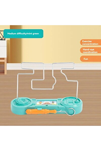 Choice لعبة متاهة اللمس الكهربائية ذات الخط الأخضر الناري، لعبة ألغاز تفاعلية...