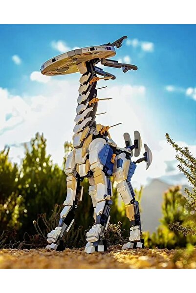 Choice بدون علبة، جديد، 1222 قطعة من مكعبات بناء هورايزون مونستر لونغ-نيكد بي...