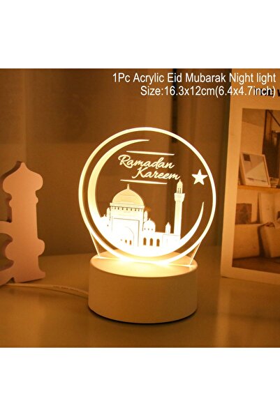 Choice light style 4 EID Night Light Mubarak Ramadan Decoration For Home 2025...