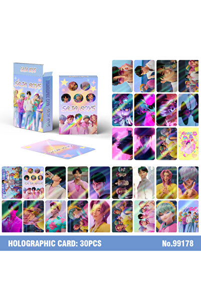 Choice SAJA BOYS 30PCS Kpop Demon Hunters Postcards Huntrix Saja Boys Derpy T...