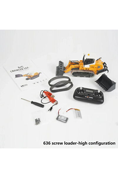 Choice حفارة صغيرة تعمل بالتحكم عن بعد Y-636 بمقياس 1/50، نموذج محاكاة كهربائ...