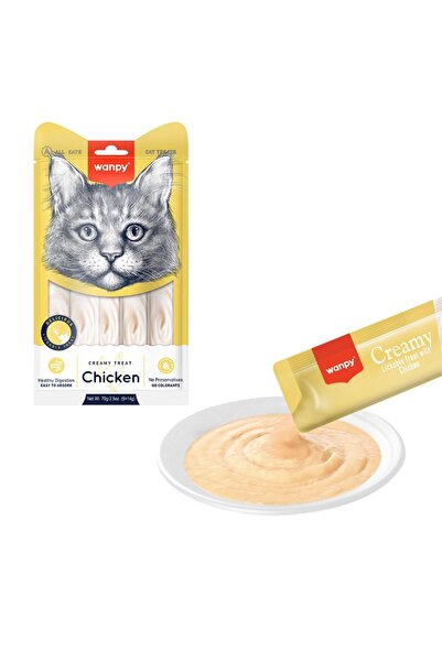Wanpy Tavuklu Krema Kedi Ödülü 14Gr*5 Adet