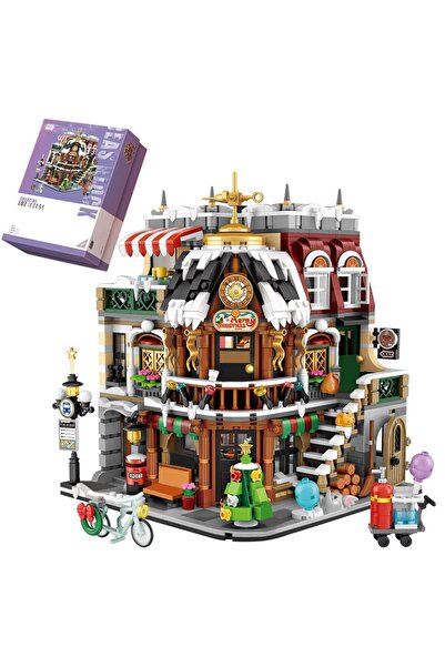 Choice 2506Pcs With Box 2506Pcs Creative Christmas Coffee Shop Building Block...