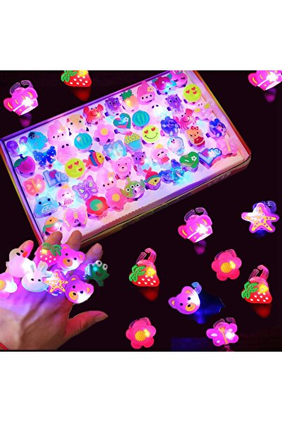 Choice3 ١٠ قطع عشوائية من ١٠/٢٠ قطعة من حلقات مضيئة، لعبة، هدية للأطفال، هدية...