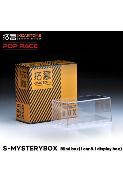 Choice Random car X1 Xcartoys PopRace 1/64 Mysterybox Random Car with Transpa...