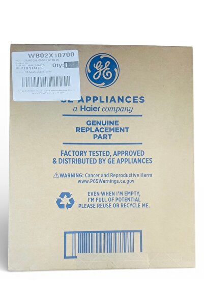 GE فلتر شفاط المطبخ المصنوع من الألومنيوم WB02X10700