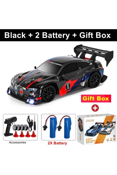 Choice سيارة دريفت بي إم جي تي بلاك 2 بي بوكس رباعية الدفع تعمل بالتحكم عن بع...