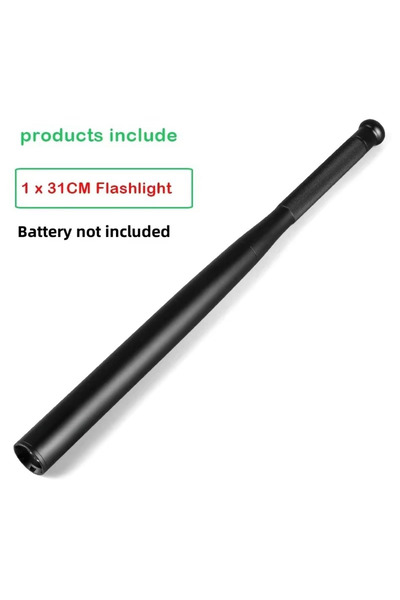 Choice مصباح يدوي LED بمضرب بيسبول مقاس 31 سم مقاوم للماء ومشرق للغاية من سبا...