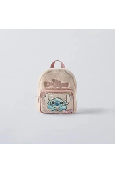 Choice حقيبة مدرسية جديدة من القطيفة بتصميم ستيتش، تحمل علامة ديزني التجارية،...