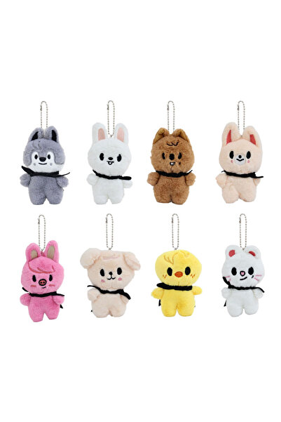 Choice سلسلة مفاتيح skzoo 101-108 الجديدة من الكيبوب، سلسلة مفاتيح قطيفة، هدي...