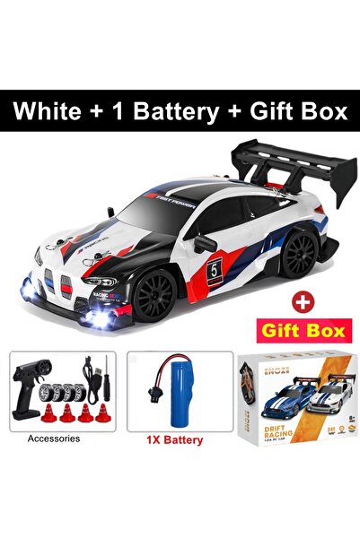 Choice سيارة دريفت تعمل بالتحكم عن بعد من طراز BMGT White 1B Box 4WD RC GTRPR...