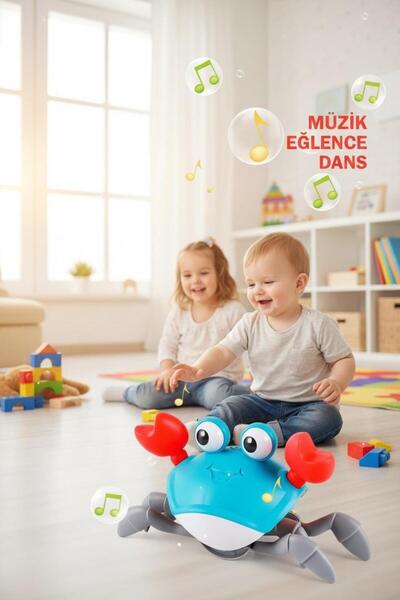 BYCEGU 71087 KUMANDALI ŞARJLI DANS DÜŞKÜNÜ OYUNCAK YENGEÇ