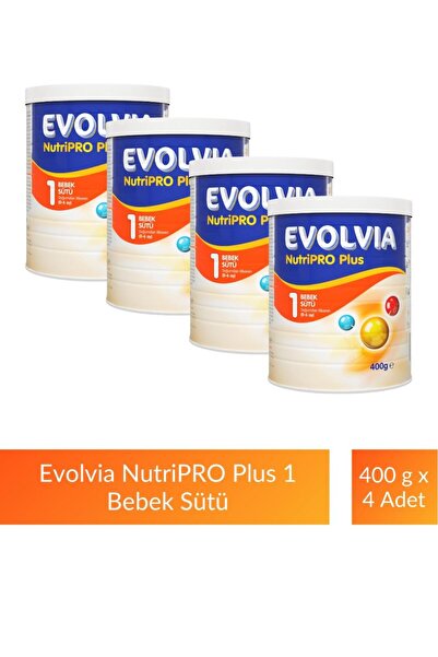 Evolvia NutriPro Plus 1 Bebek Maması 400 gr x 4 Adet