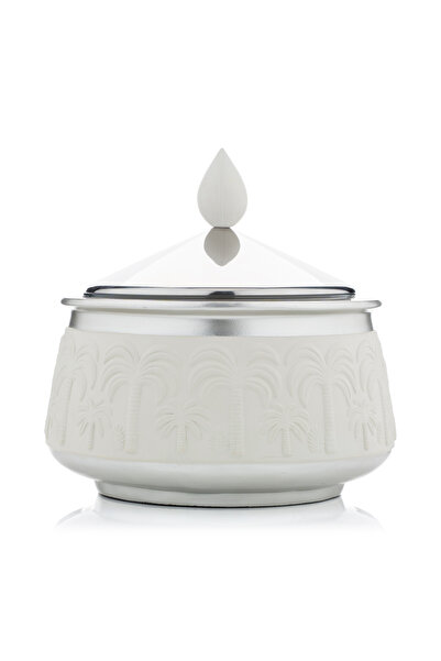 Blends سخان طعام بيج اللون بسعة 2.8 لتر مع غطاء فضي