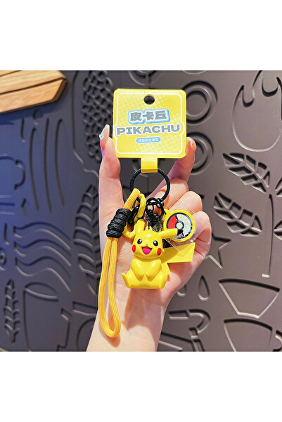 Choice3 سلسلة مفاتيح بوكيمون أصلية من بانداي، تضم شخصيات بيكاتشو، غينغار، سيل...