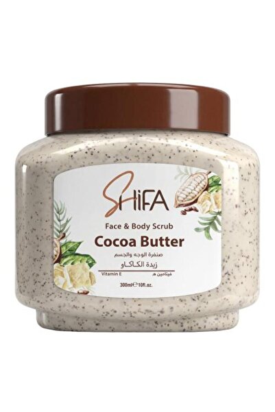 Shifa مقشر زبدة الكاكاو للوجه والجسم