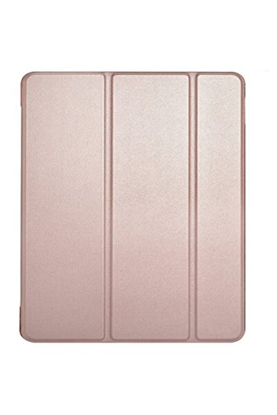 TELGORBCS Husă Smart Cover compatibilă cu iPad 7-8-9, 10,2 inch, auriu-roz