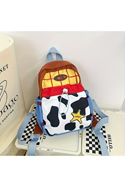 Choice حقائب ظهر بتصميم وودي دوبامين من ديزني توي ستوري، حقيبة مدرسية كبيرة ا...