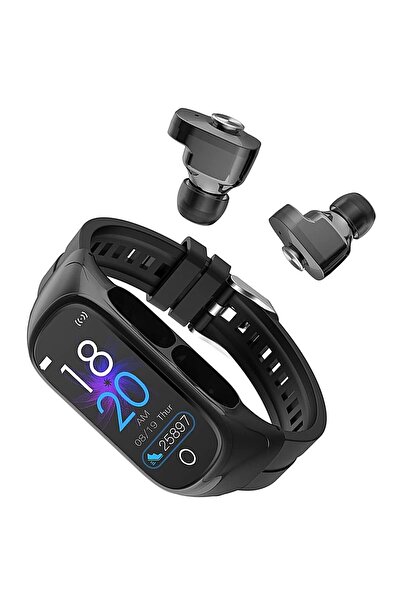 Sofia Store 2 in 1 Smartwatch with Bluetooth Headphones, Side Plug-in, 1.47 i...