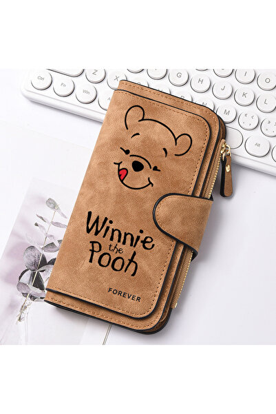 Choice 25 محفظة نسائية بتصميم ويني ذا بوه، محفظة بطاقات، محفظة نقود، حقائب نس...