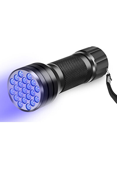 Choice عبوة واحدة من مصباح يدوي محمول مزود بـ 21 مصباح LED يعمل بالأشعة فوق ا...