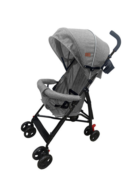 Baby love عربة أطفال قابلة للطي وخفيفة الوزن من بيبي لوف، لون رمادي، رقم المو...