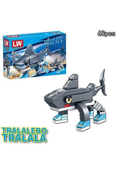 Choice 7259-2 قطع بناء حيوانات برينروت الإيطالية تونغ تونغ تونغ ساهور ترااليل...