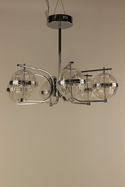 GN GEN AYDINLATMA Satürn Serisi Küre Akrilik Formlu 6 Kollu 3 Renk Ledli Mode...