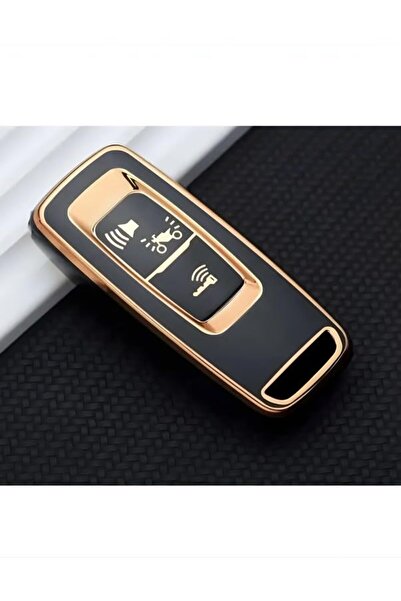 AutoHan Keys Autohan for Honda Pcx 2021 2025 Key Case Cover Black Gold