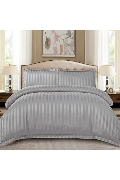 OEM Damask bed linen with elastic 180x200 for double bed 2 people, 4 pieces, ...