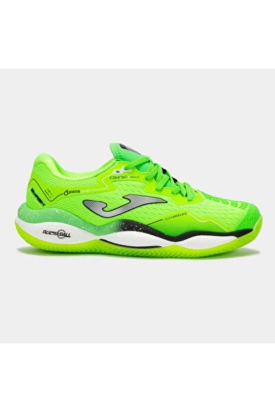 Joma Smash Erkek TSMAW2511C Toprak Kort Tenis & Padel Ayakkabısı - Neon Yeşil