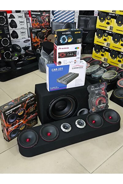 patili tasarım Oto Ses Sistem Paketi Komple Eksiksiz