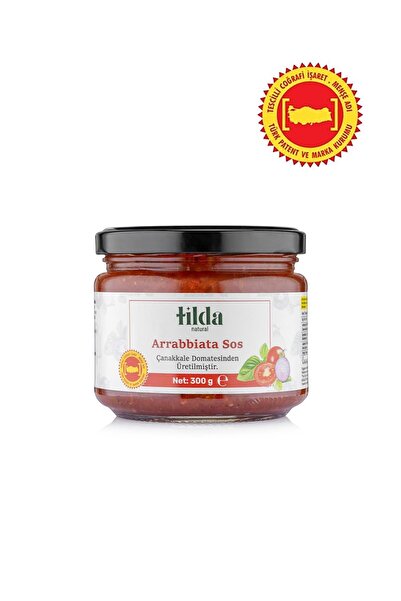Tilda Natural Çanakkale Domatesli Arrabbiata Sos – 300 g