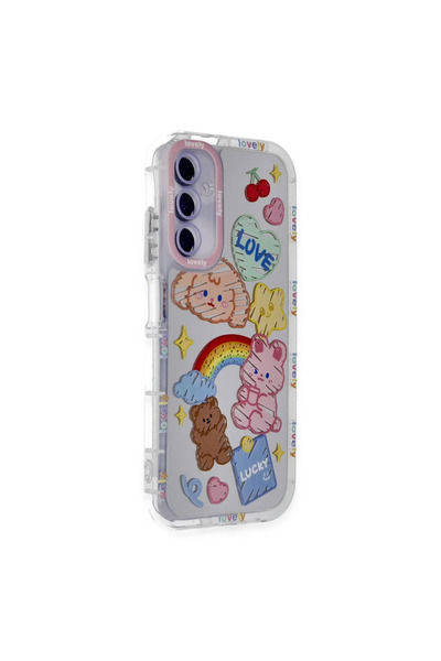 magicool Samsung Galaxy A25 5g Kılıf Reflexion Desenli Kapak - Desen 4