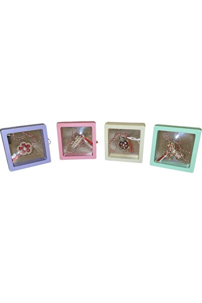 OEM Set of 4 brooch-type martisoras, individually wrapped, various models