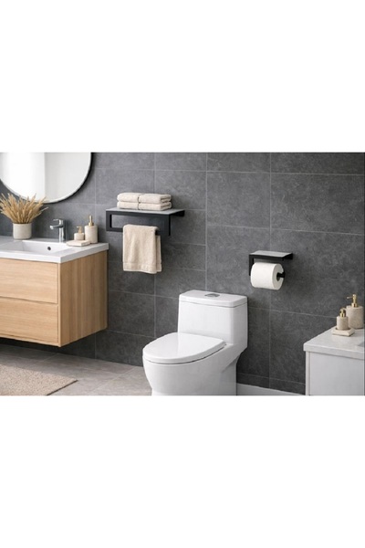 ZMT Design Havluluk Ve Tuvalet Kağıdı Askılığı