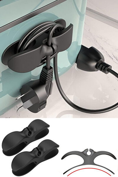 Privo Çok Amaçlı Airfryer Kablo Sarma Aparatı Yapışkanlı Kablo Düzenleyici 2 ...