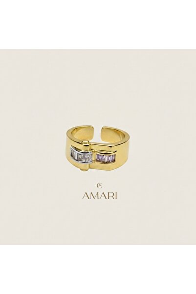 Amari Vintage Mor Taşlı Yüzük