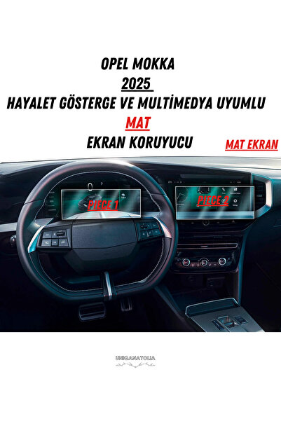 UniqAnatolia Opel Mokka 2025 Ghost Instrument and Multimedia Compatible Set M...