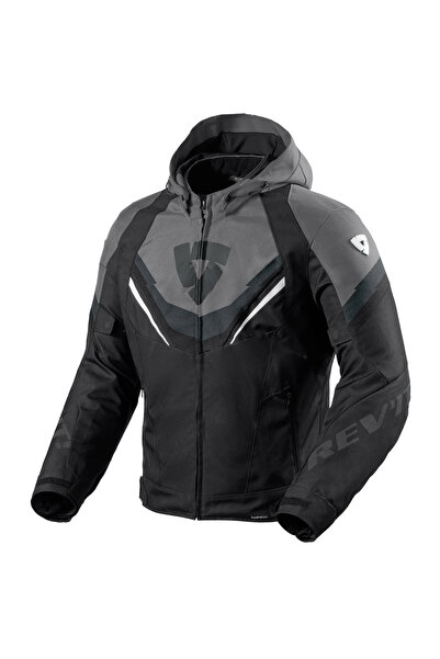 Revit Quantum 3 H2O Winter Motorcycle Coat Black-Grey