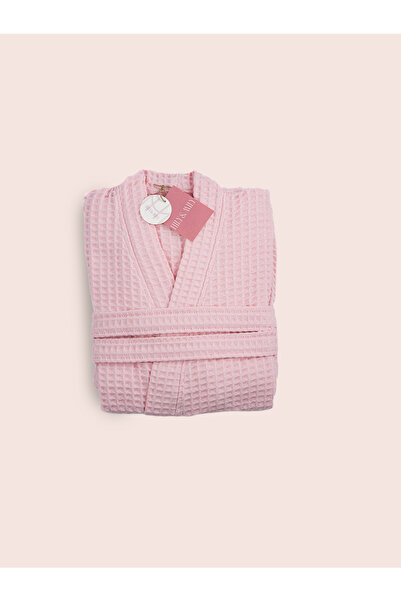 HilyMily Acacia Kadın Bornoz | %100 Pamuk Wafle Pike