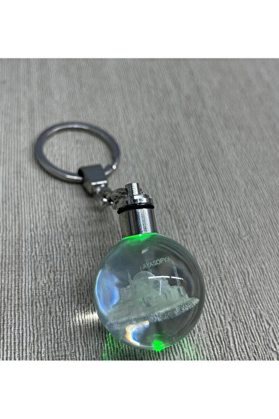 magicool Led hagia sophia design crystal keychain alk3803