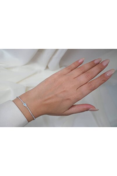 ATELİER TUĞBA Blk216 Fatma Ana Eli̇ Detaily Su Yol Bi̇lekli̇ği̇ (17 cm + 1 cm...