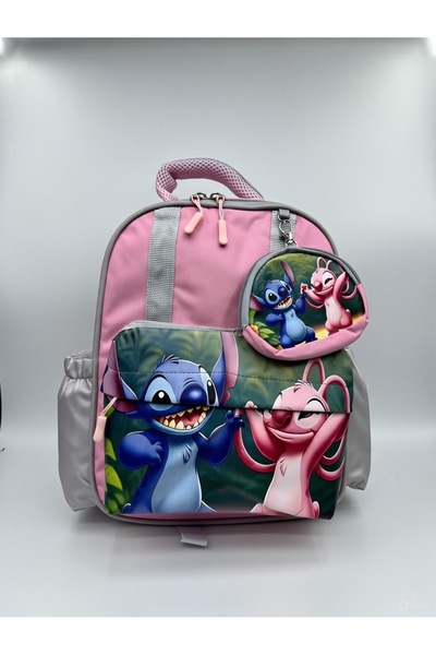 meb Kız Anaokulu stic Çanta | Hafif Su geçirmez Pembe Okul Öncesi Çanta