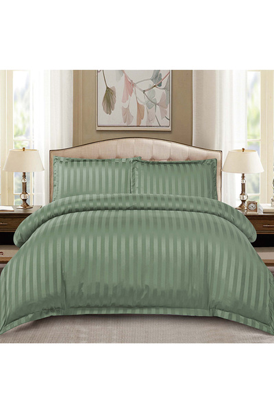 OEM Damask bed linen with elastic 180x200 for double bed 2 people, 4 pieces, ...