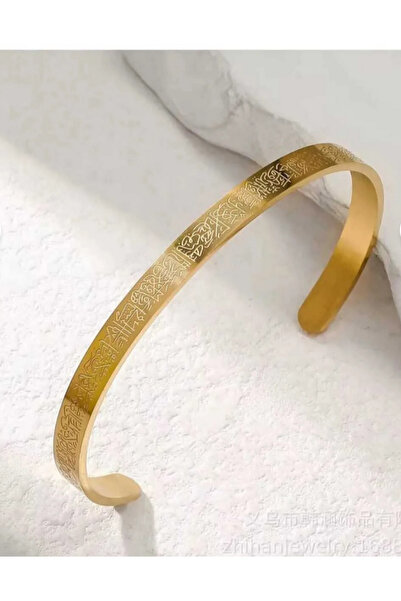 ELAYF سوار أيتيل كورسي ذهبي قابل للتعديل من الفولاذ المقاوم للصدأ، إكسسوار