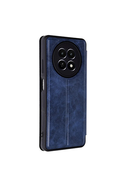 magicool Realme 12 5g Kılıf Flip Cover - Lacivert
