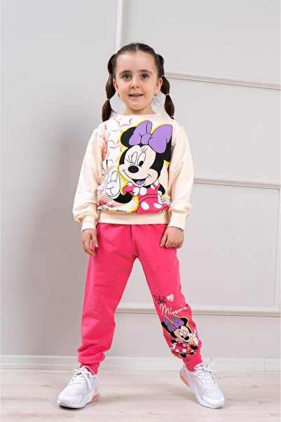 LİLLYPİCCA Girl's 2-Piece Set Long Sleeve Sweatshirt Printed - Elastic Waist ...